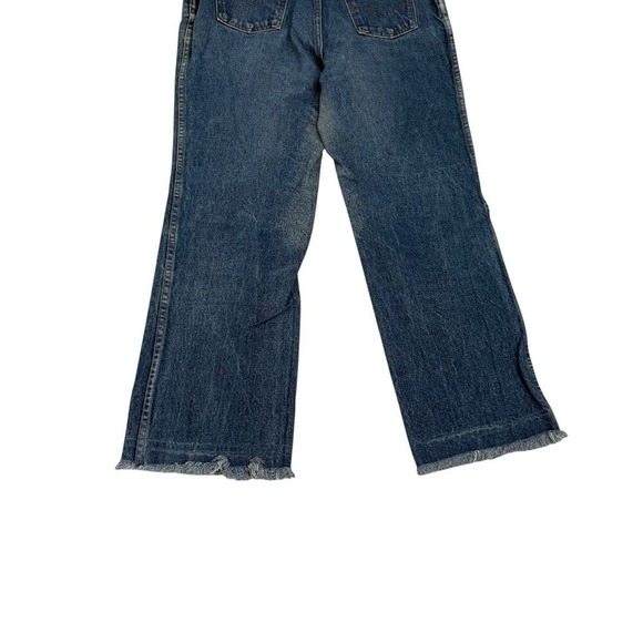 Vintage Levi's 505 Orange Tab Jeans Womens 34" Waist High Waisted Raw Hem - Picture 8 of 12